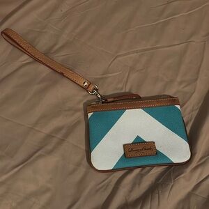Chevron Dooney & Bourke wristlet